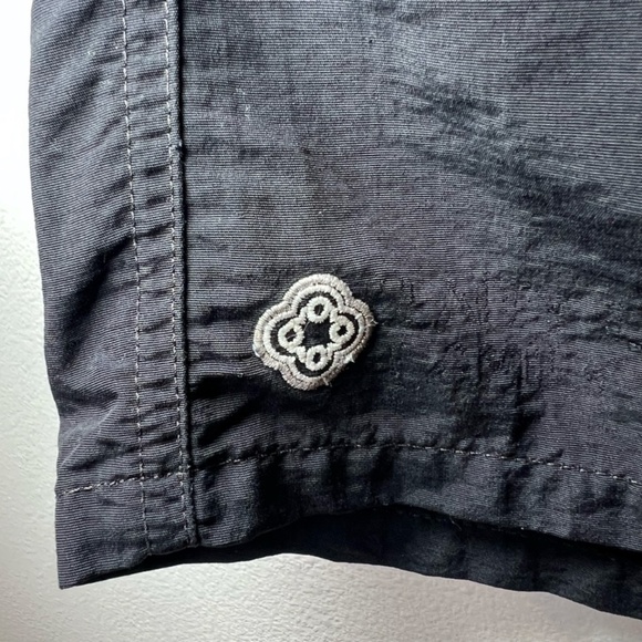 Patagonia 5" Shorts Black Pull On Nylon Unlined Drawstring Outdoor Womens Medium - Picture 6 of 11